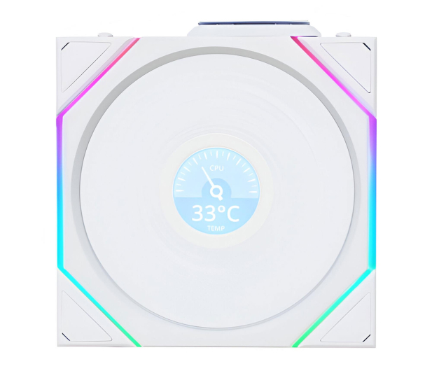 LIAN LI Uni Fan TL Wireless LCD 120 White 120mm - 1332127 - zdjęcie